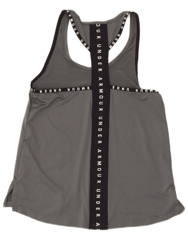 Under Armour Damen Graphic Vest Top UK 6 XS Grauer Farbblock