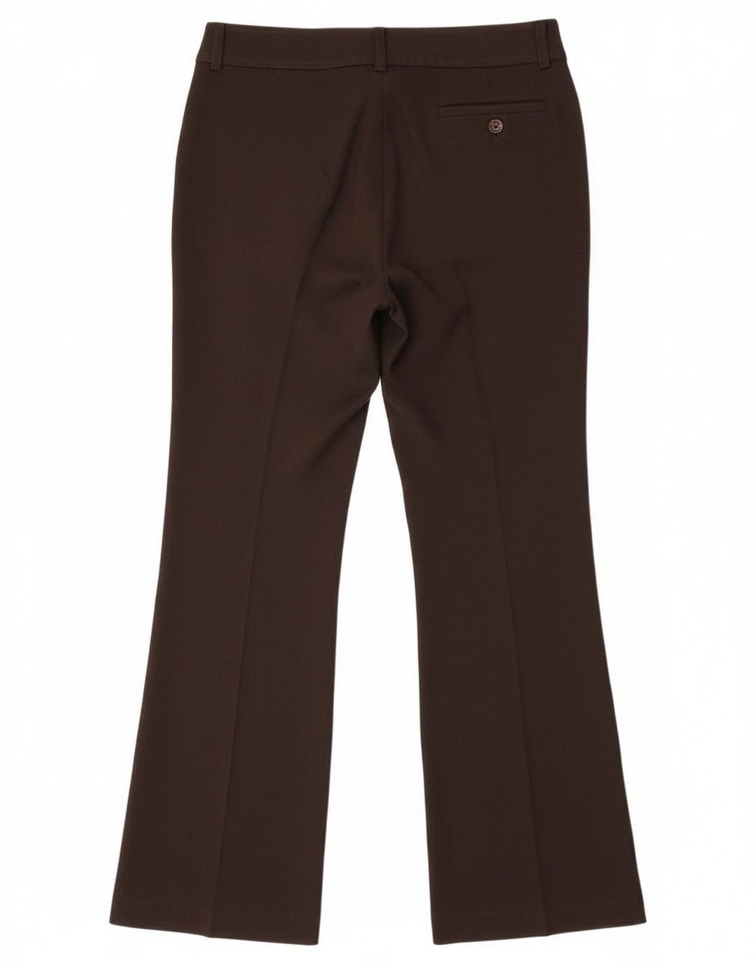 Max Mara Damen Weekend Bootcut Anzughose UK 8 Small W27 L30 Braun