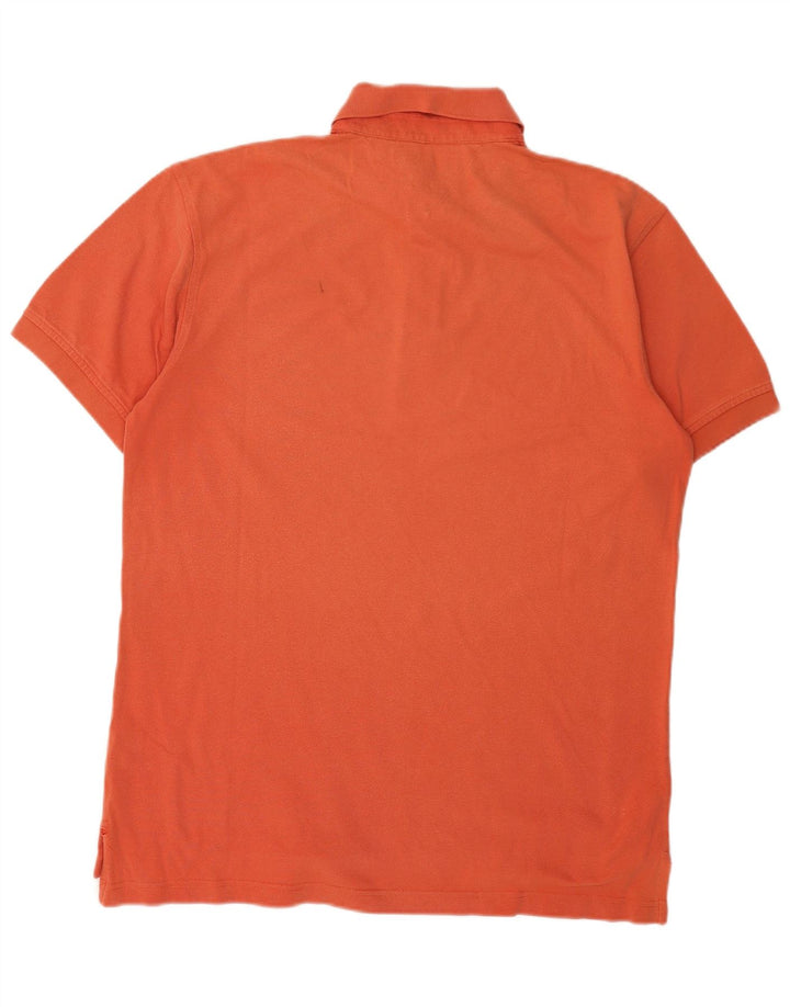 TOMMY HILFIGER Herren Poloshirt XL Orange Baumwolle