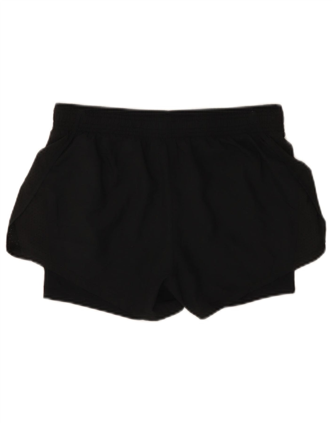 NIKE Damen Dri Fit Sport Shorts UK 10 Small Schwarz Polyester