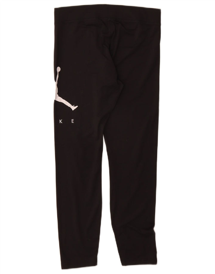 Jordan Mädchen-Leggings mit Grafik, 13–14 Jahre, XL, schwarzes Polyester