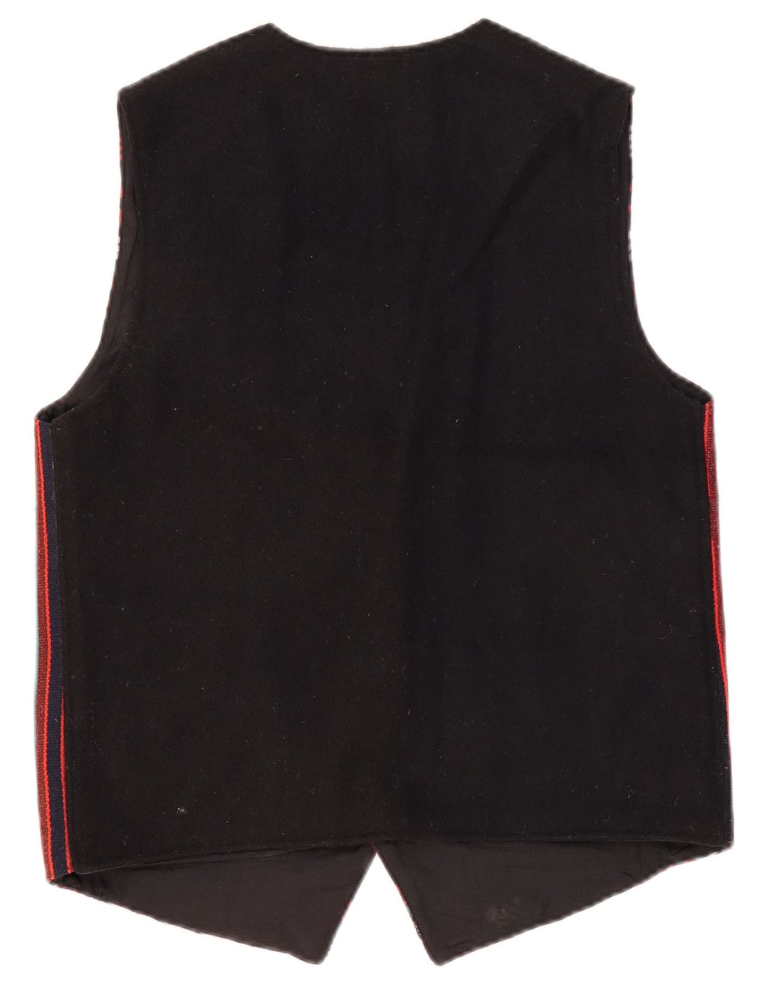 VINTAGE Herrenweste Medium Mehrfarbige Fair-Isle-Wolle