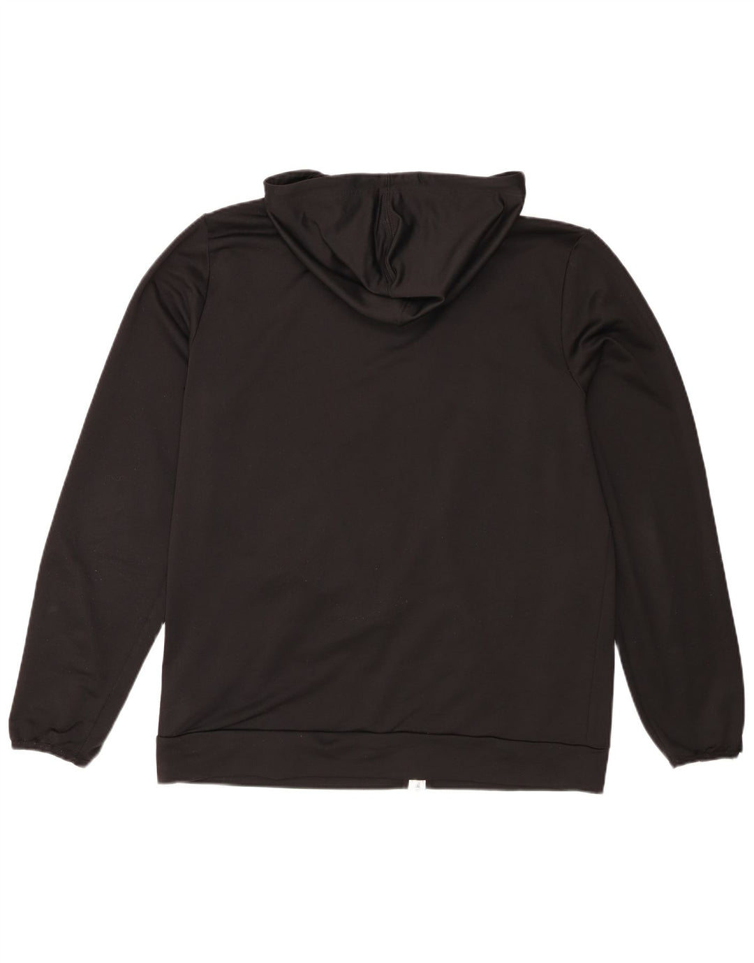 Puma Herren-Kapuzenpullover mit Reißverschluss, groß, aus schwarzem Polyester