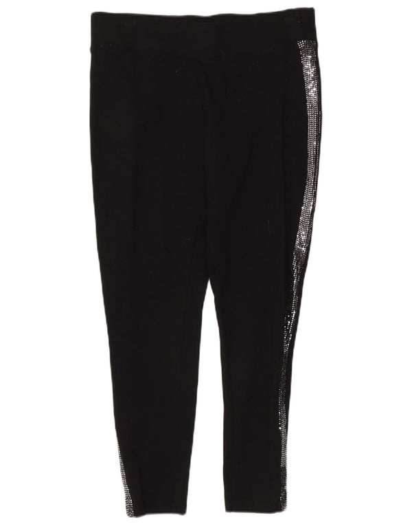 Marks & Spencer Skinny-Kurzhose für Damen UK 14 Large W32 L24 Schwarz