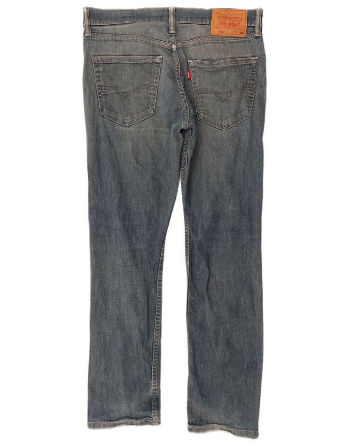 Levi's Herren 511 Slim Jeans W32 L28 Blaue Baumwolle