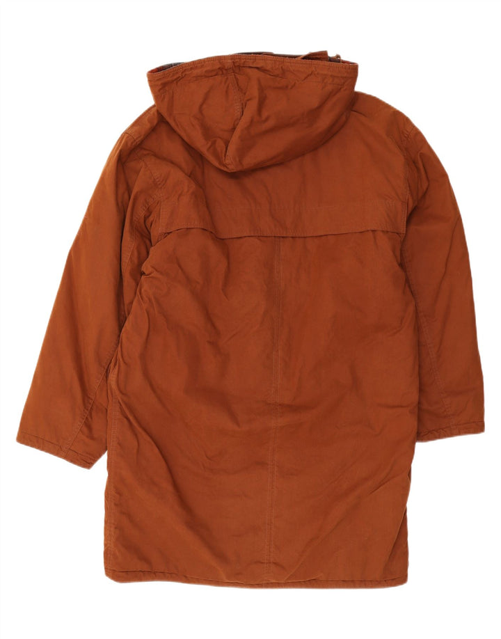 Chateu Beau Cedre Herren-Dufflecoat mit Kapuze IT 48 Mittelbraun