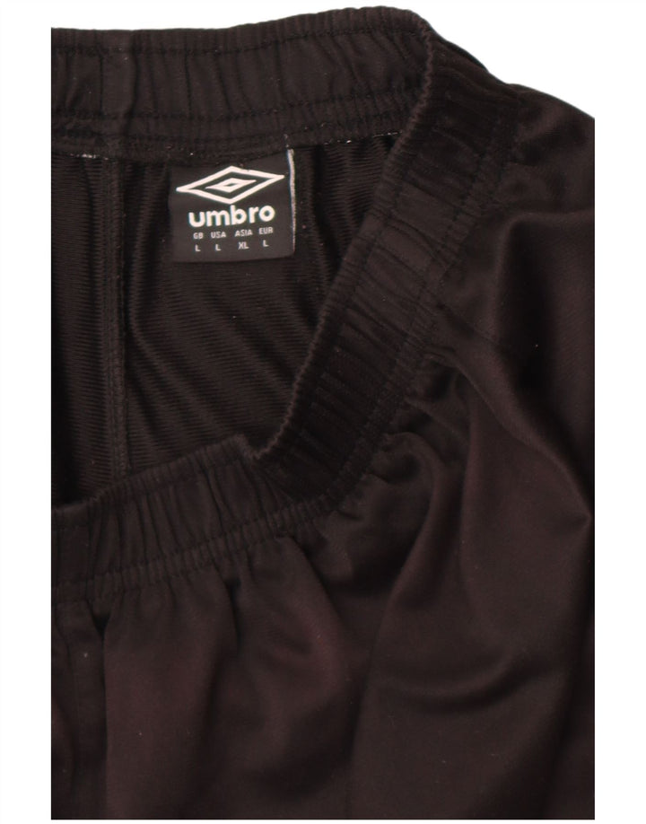 Umbro Herren-Sportshorts, Größe L, Schwarz