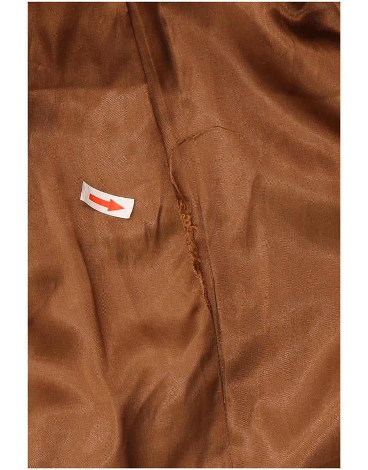Benetton Damen Dufflecoat mit Kapuze UK 10 Small Beige