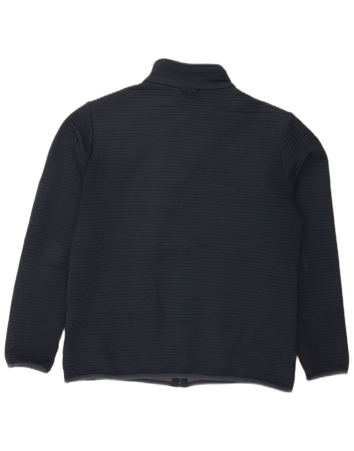 Jack Wolfskin Herren-Trainingsanzug-Oberteiljacke UK 36/38 Mittelmarineblaues Polyester