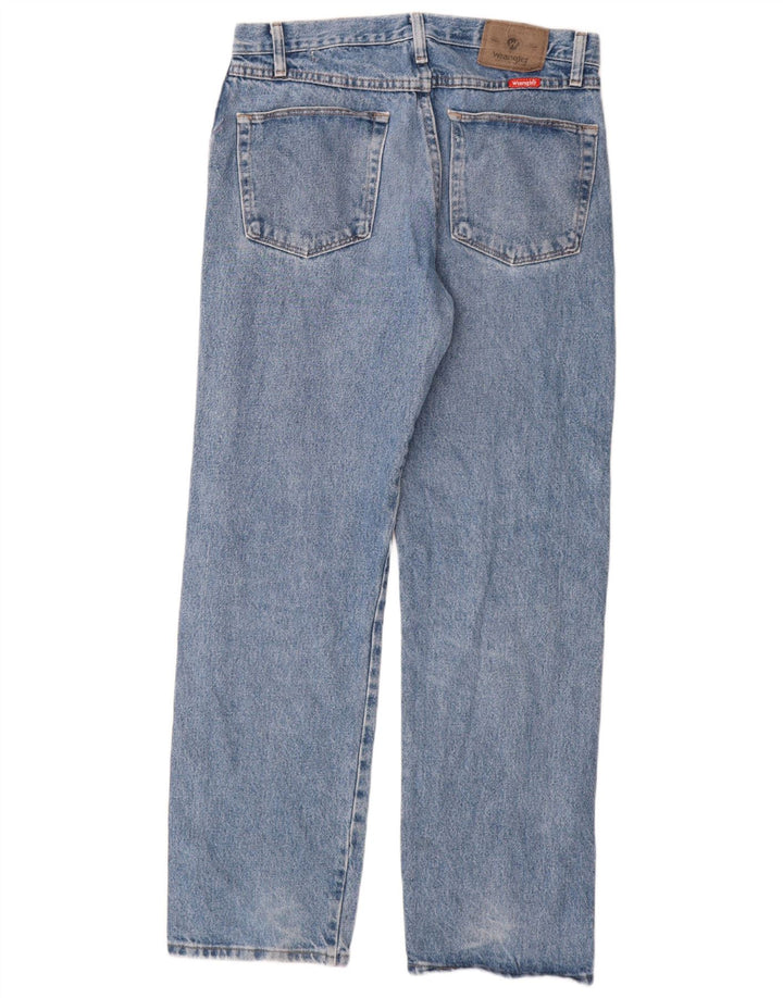 WRANGLER Herren-Jeans mit normaler Passform, gerade Passform, W33, L32, Blau, Baumwolle