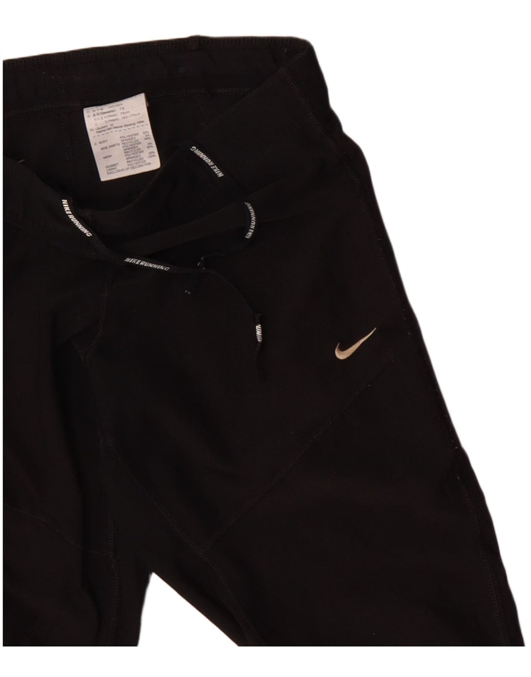 NIKE Damen Dri Fit Capri-Trainingshose, UK 12, Mittelschwarz, Polyester