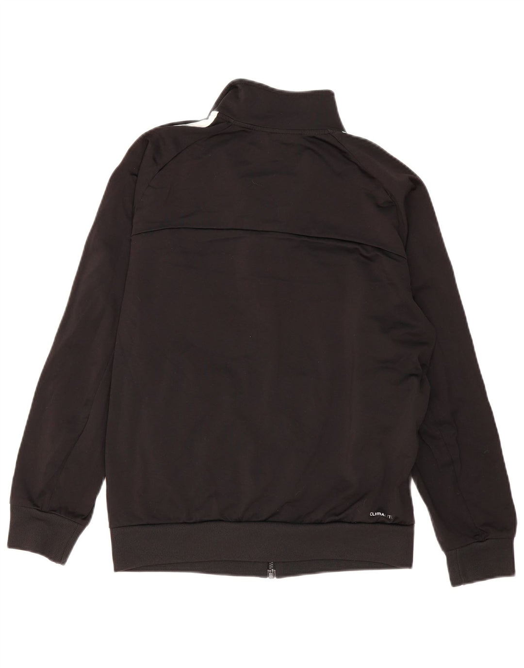 Adidas Herren Climalite Trainingsanzug Top Jacke UK 38/40 Medium Schwarz Polyester