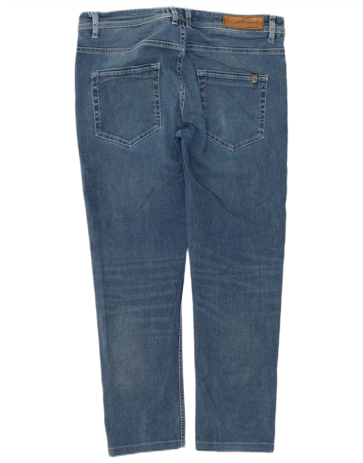 Zara Herren Slim Jeans EU 42 Large W32 L26 Blau