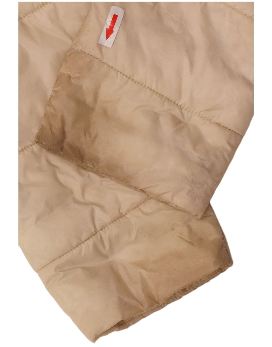 Barbour Wattierter Damenmantel mit Kapuze, UK 10, Small, Beige, Polyamid