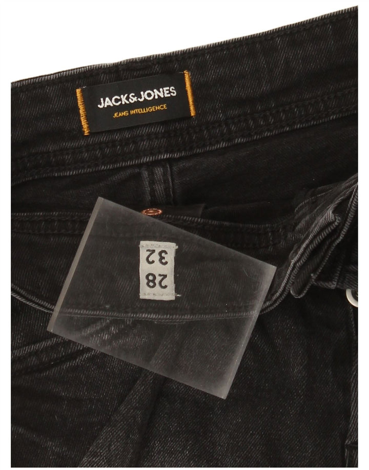 Jack & Jones Herren Slim Jeans W28 L32 Schwarz