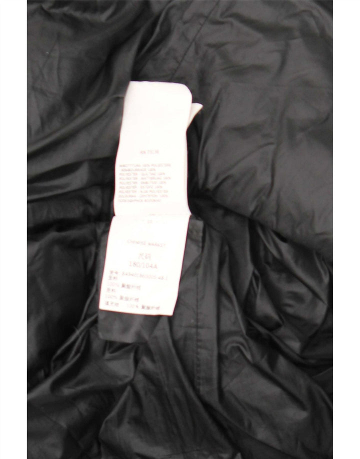 Intrend Damen Zweireihiger wattierter Mantel UK 16 Large Schwarz Polyester