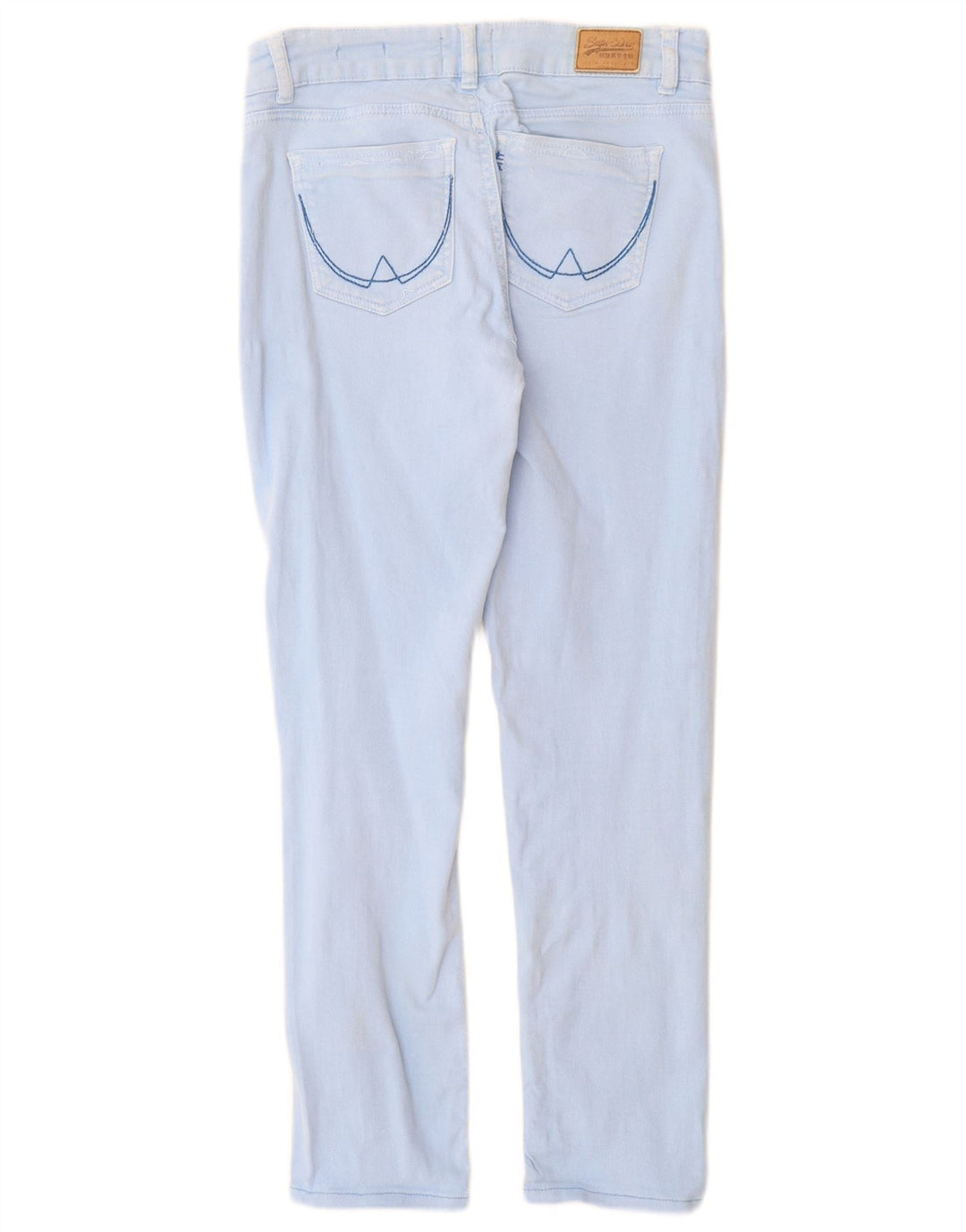Superdry Damen Super Skinny Jeans W26 L27 Blau