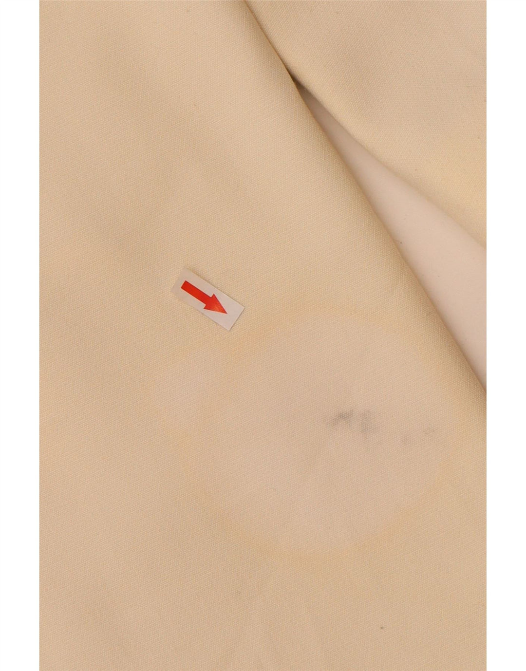 Zara Damen Mantel UK 16 Large Off White Polyester