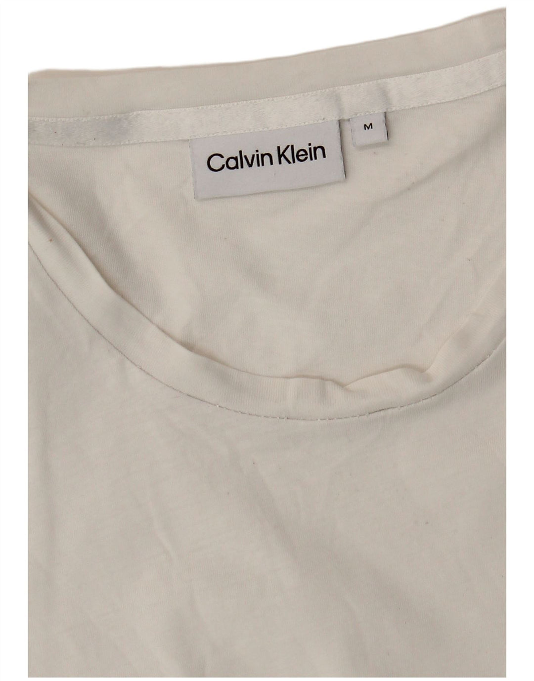 Calvin Klein Herren T-Shirt Top Medium Weiß