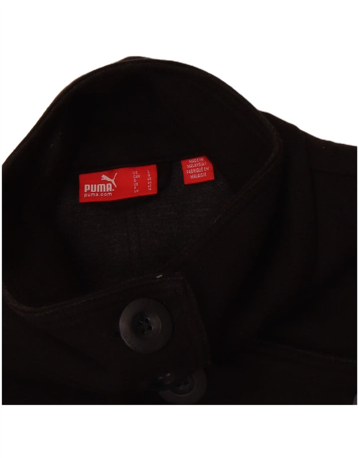 Puma Damen Pea Coat UK 14 Medium Schwarz