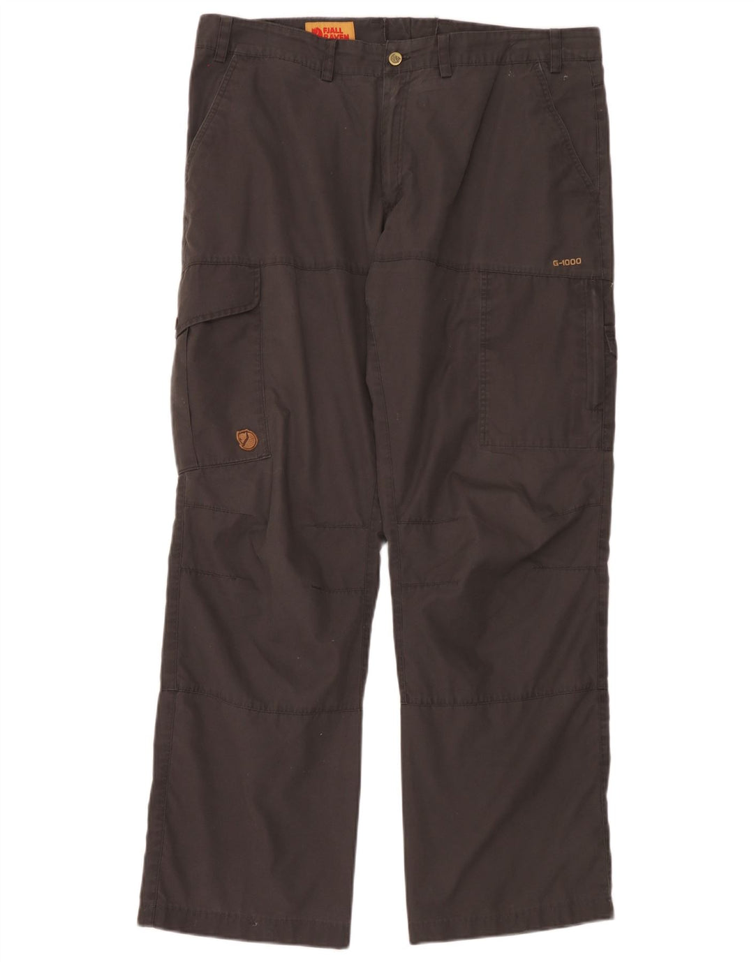 Fjall Raven Herren gerade Cargohose W38 L32 braun Polyester