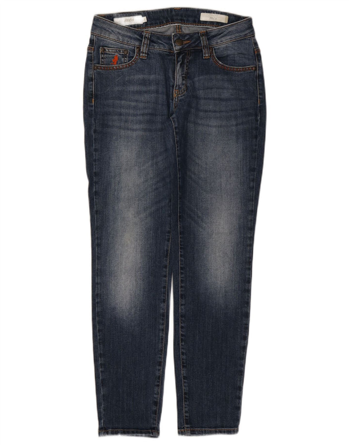 Marlboro Classics Damen Slim Jeans W26 L27 Blaue Baumwolle
