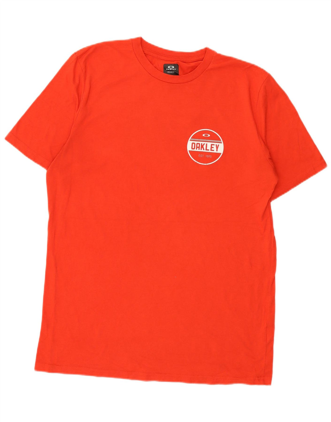 Oakley Herren-T-Shirt mit normaler Passform, Grafik, Größe L, Rot