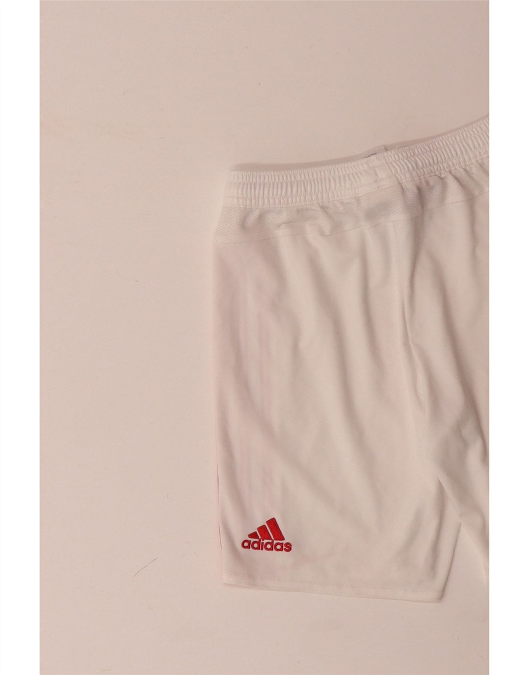 ADIDAS Manchester United Sportshorts für Jungen, 9–10 Jahre, weißes Polyester