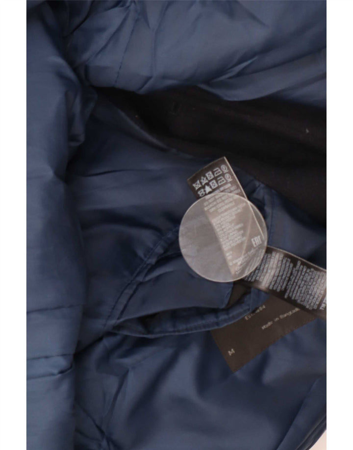 Marks & Spencer Herrenmantel UK 38 Mittelmarineblaues Polyester