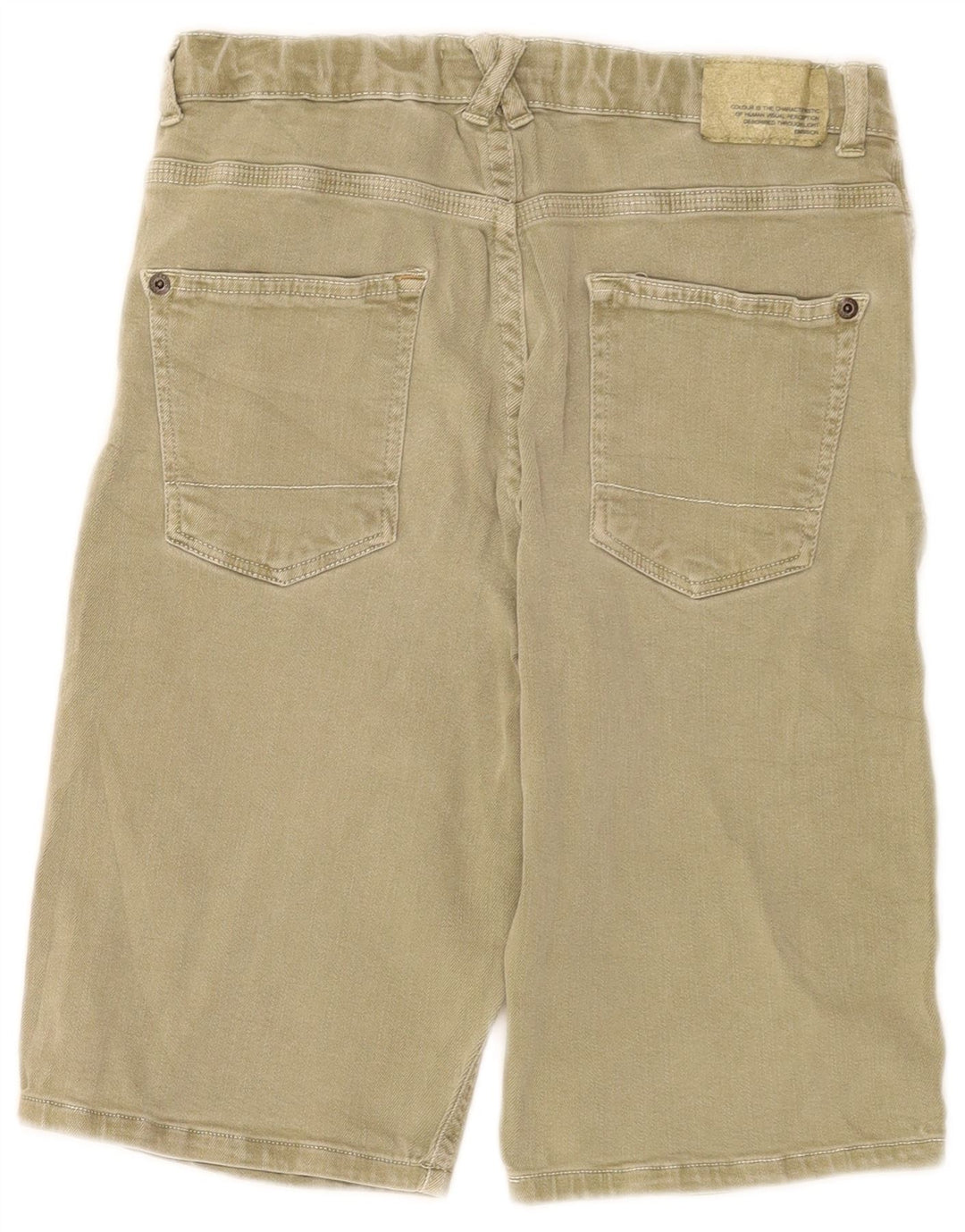 Zara Denim-Shorts für Jungen, 13–14 Jahre, W28, Khaki