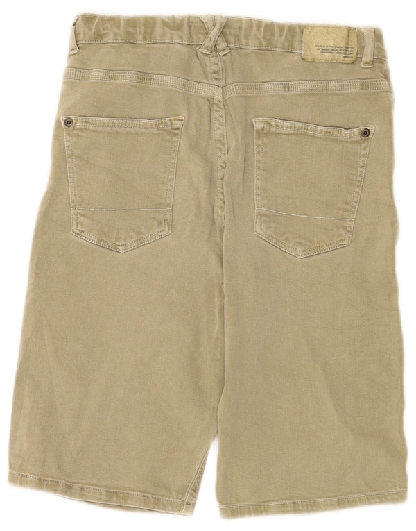 Zara Denim-Shorts für Jungen, 13–14 Jahre, W28, Khaki