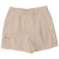 Ellesse Damen-Chinoshorts mit hoher Taille und Pegged-Chino-Shorts, Größe M, W30, Weiß