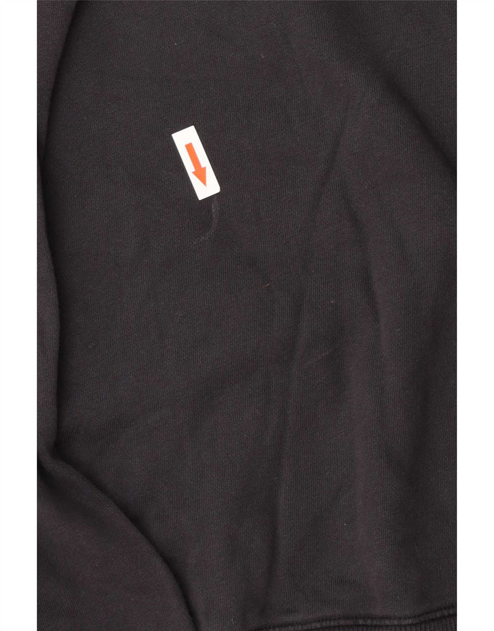Tommy Hilfiger Herren-Sweatshirt-Pullover, mittelschwarz, Baumwolle