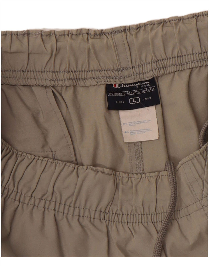 Champion Herren Capri-Trainingshose, große beige Baumwolle