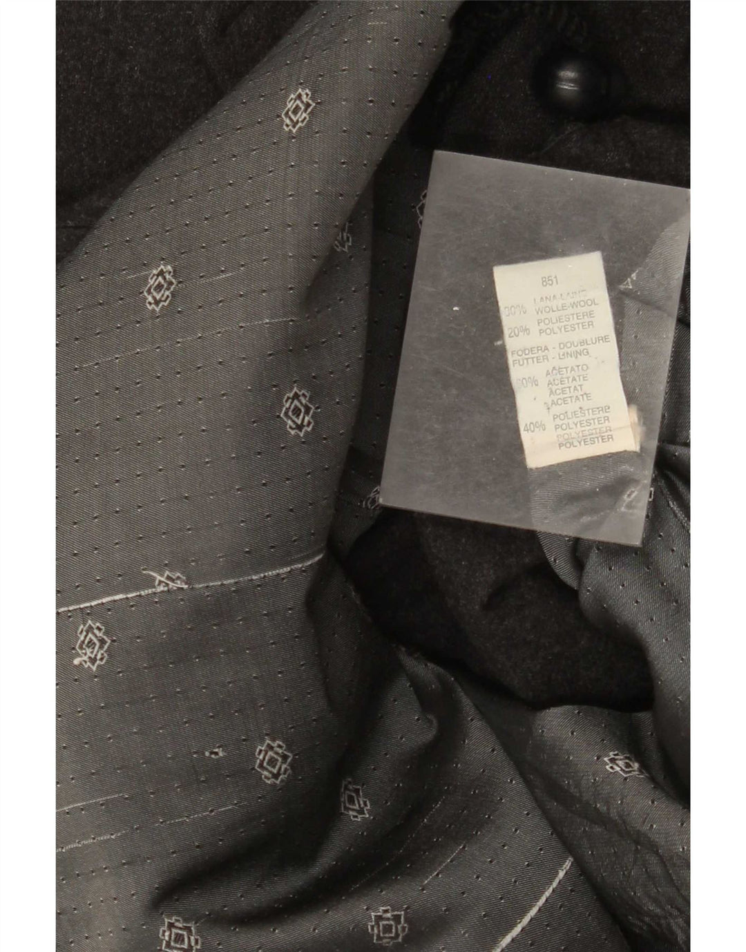 Penny Black Damen-Blazer mit 3 Knöpfen, IT 42, mittelgraue Wolle
