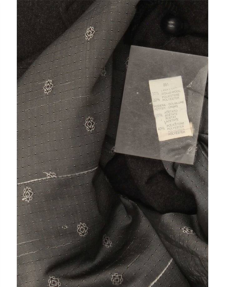 Penny Black Damen-Blazer mit 3 Knöpfen, IT 42, mittelgraue Wolle