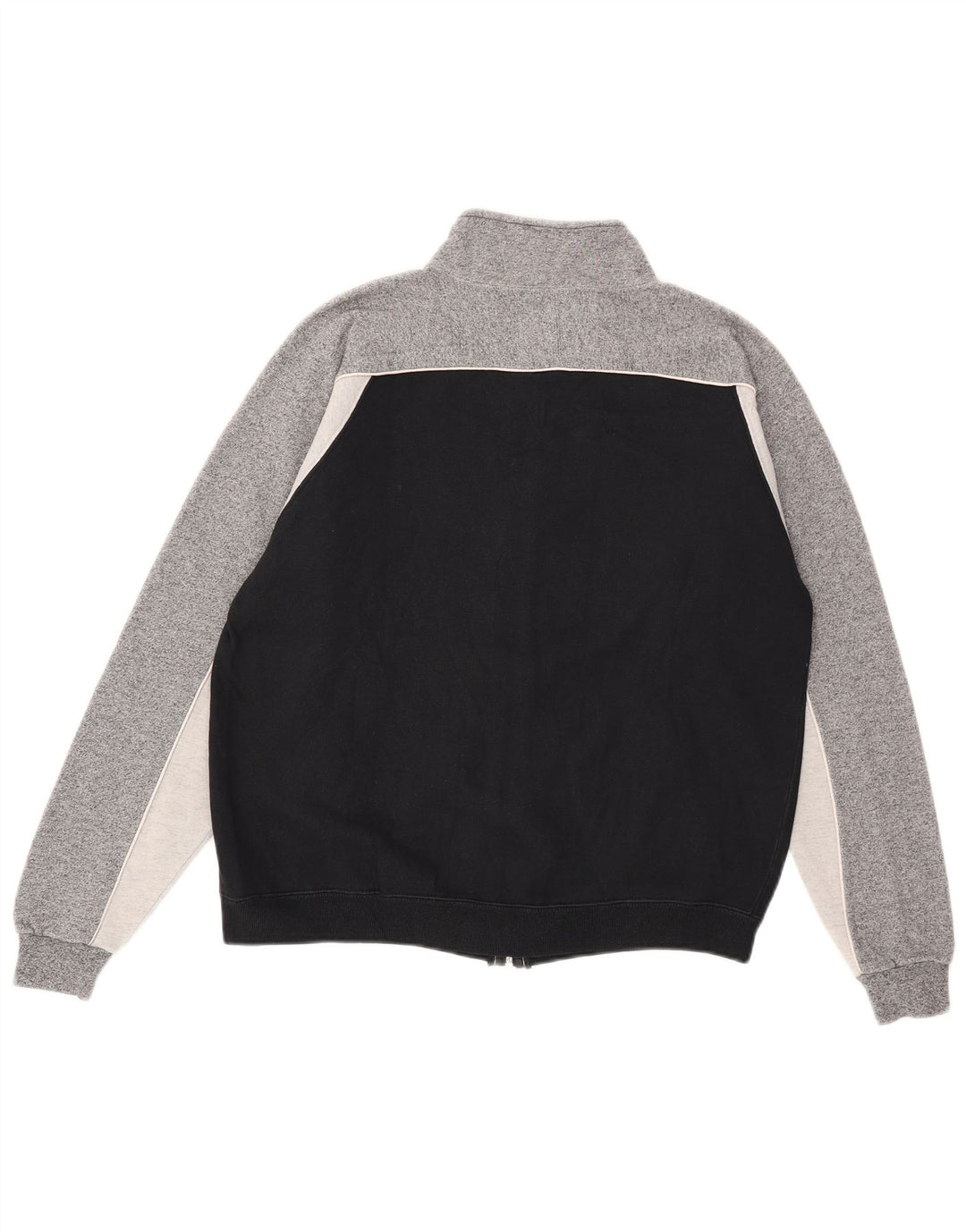 Champion Herren-Trainingsanzugoberteil, Jacke, Größe S, Schwarz, Colourblock-Baumwolle