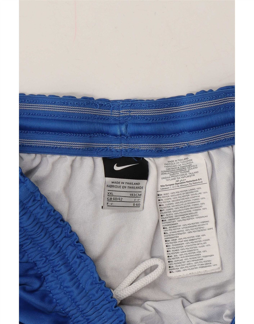 Nike Herren Sportshorts 2XL Blau Polyester
