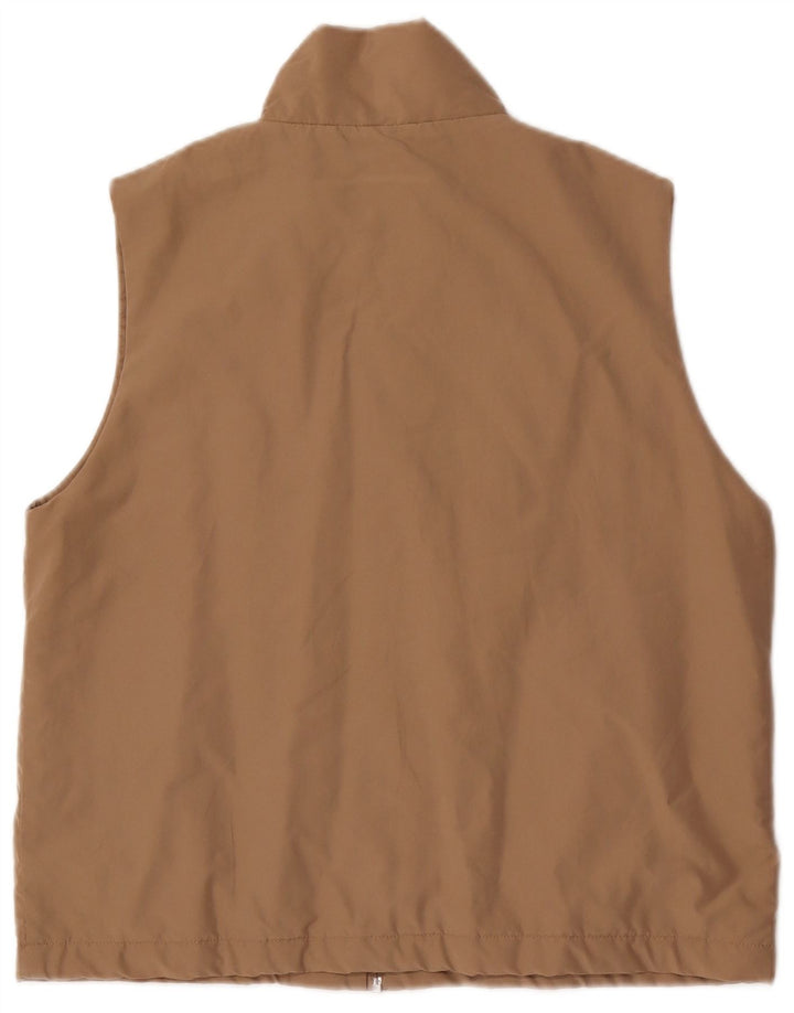 Marella Damen Weste IT 44 Mittelbraunes Polyester
