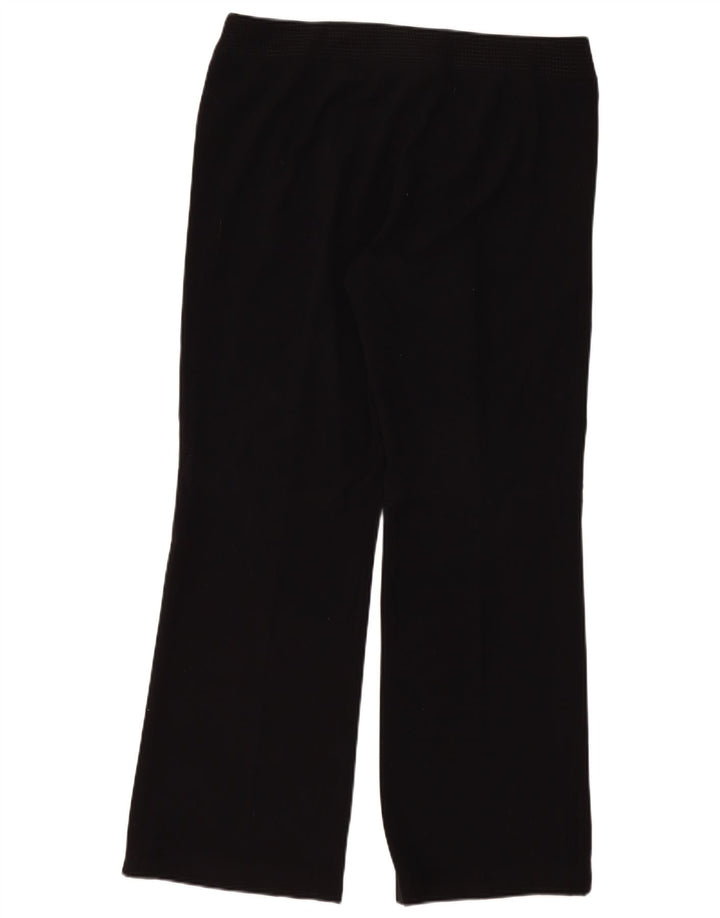 Marks & Spencer Damen Normale Freizeithose UK 16 Large W36 L31 Schwarz