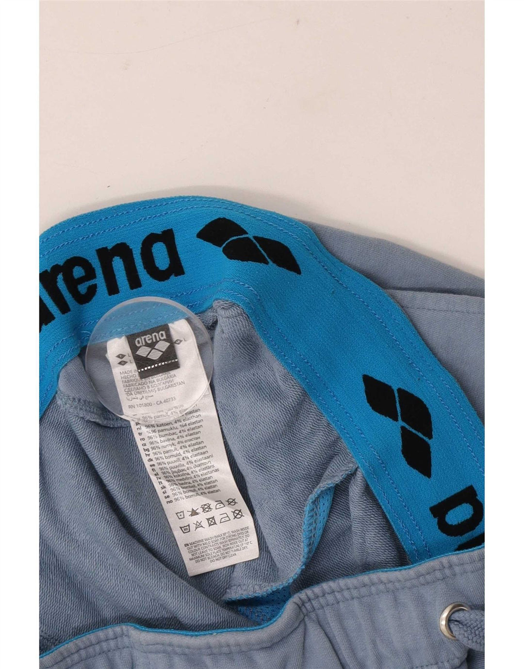 Arena Herren-Trainingshose, Jogginghose, Größe L, Blau, Baumwolle