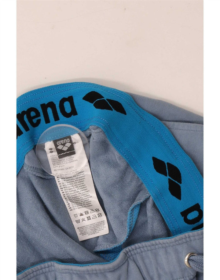 Arena Herren-Trainingshose, Jogginghose, Größe L, Blau, Baumwolle