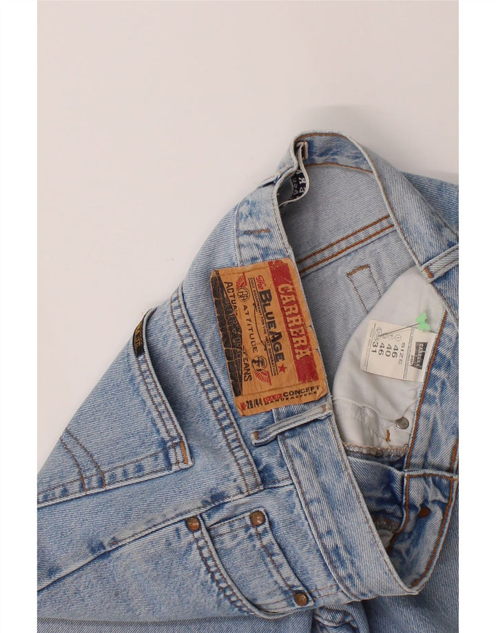 CARRERA Mens Denim Shorts W31 Medium Blue Cotton Vintage Carrera and Second-Hand Carrera from Messina Hembry 