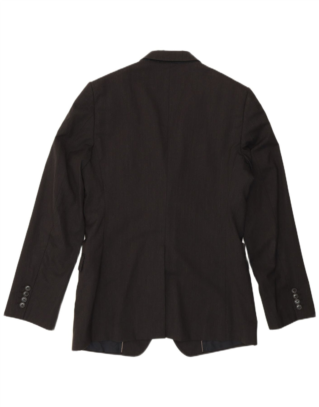 DOLCE & GABBANA Herren-Blazer mit 2 Knöpfen, Größe 50, groß, grau, Nadelstreifen