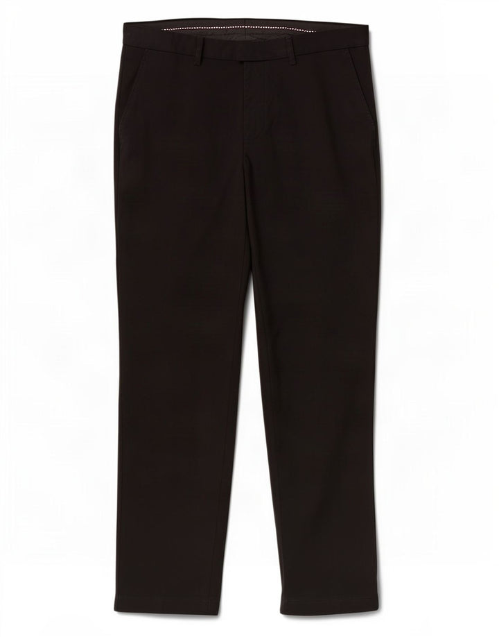 Marks & Spencer Herren Slim Anzughose W34 L31 Schwarz Polyester