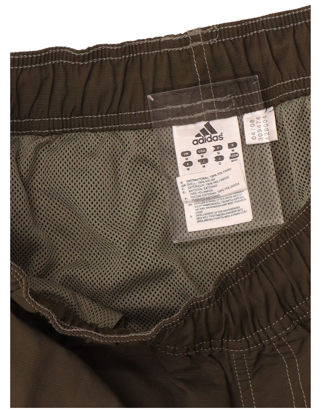 ADIDAS Herren Graphic Cargo Shorts Medium W32 Braunes Nylon