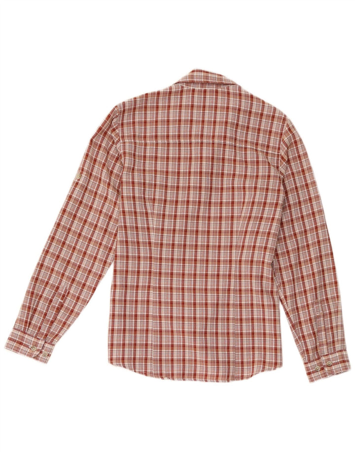 Fjall Raven Damen Hemd UK 10 Small Red Check