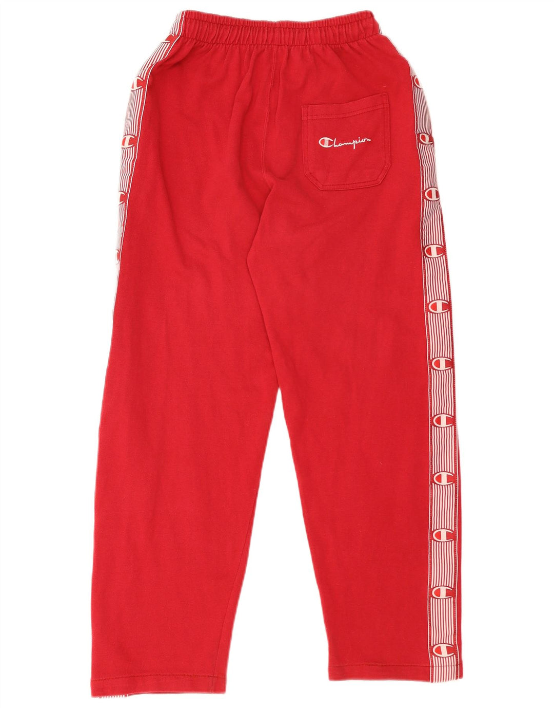 Champion Damen-Trainingshose mit Grafik, UK 12, Mittelrot, Farbblock
