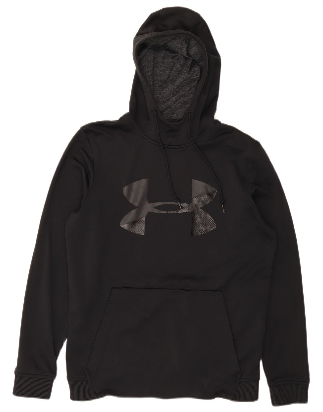 Under Armour Herren Cold Gear Graphic Hoodie Pullover Small Schwarz Polyester