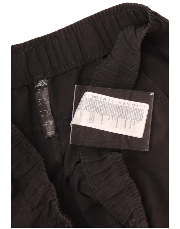 ADIDAS Herren-Trainingshose, Jogginghose, Größe L, Schwarz, Polyester